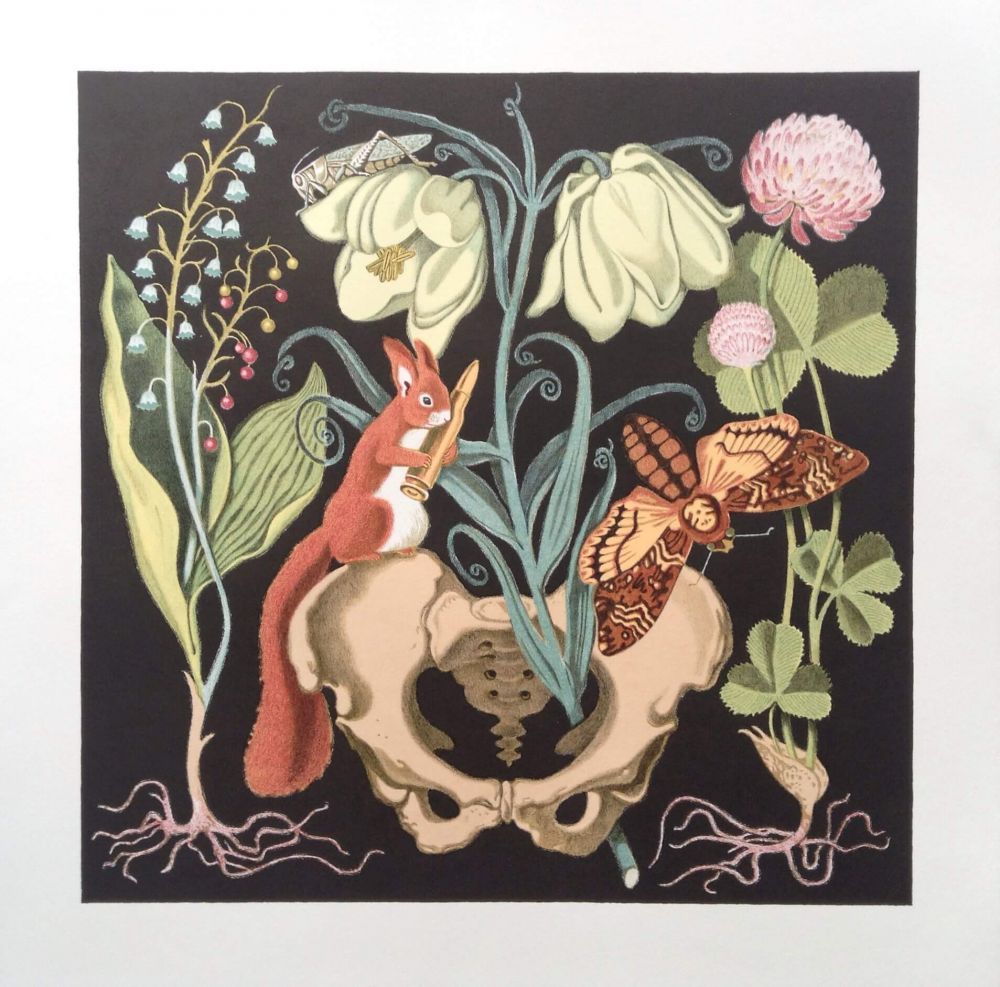 Картины Шемякина цветы