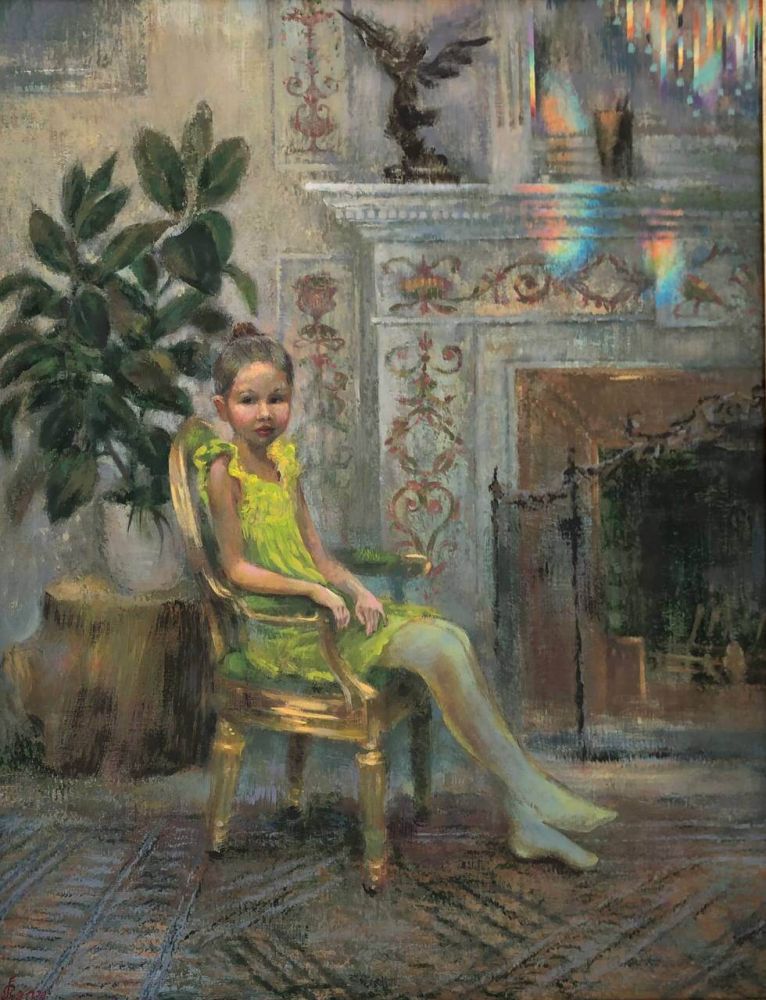 В каминной