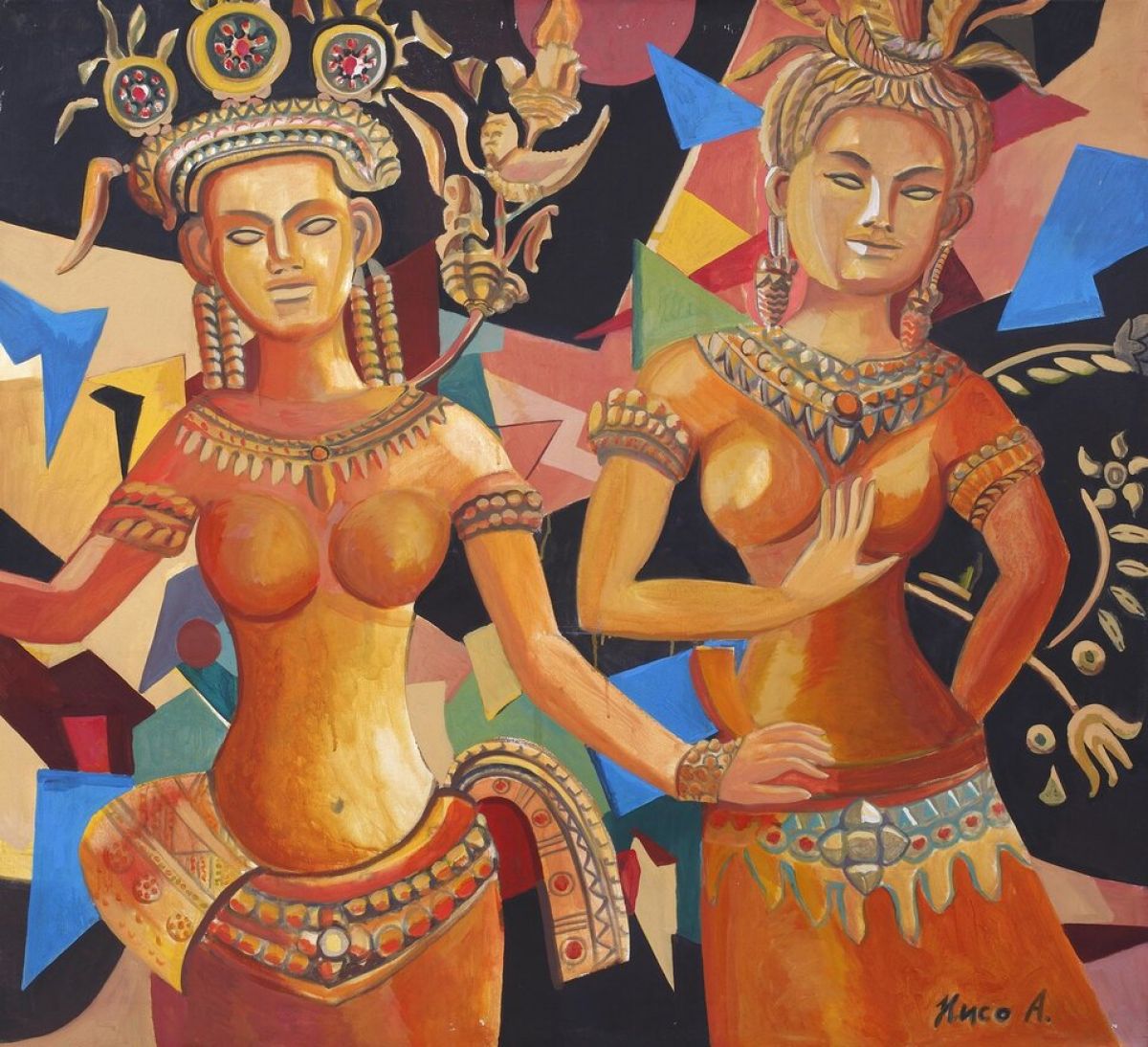 Apsara dance Apsara dance